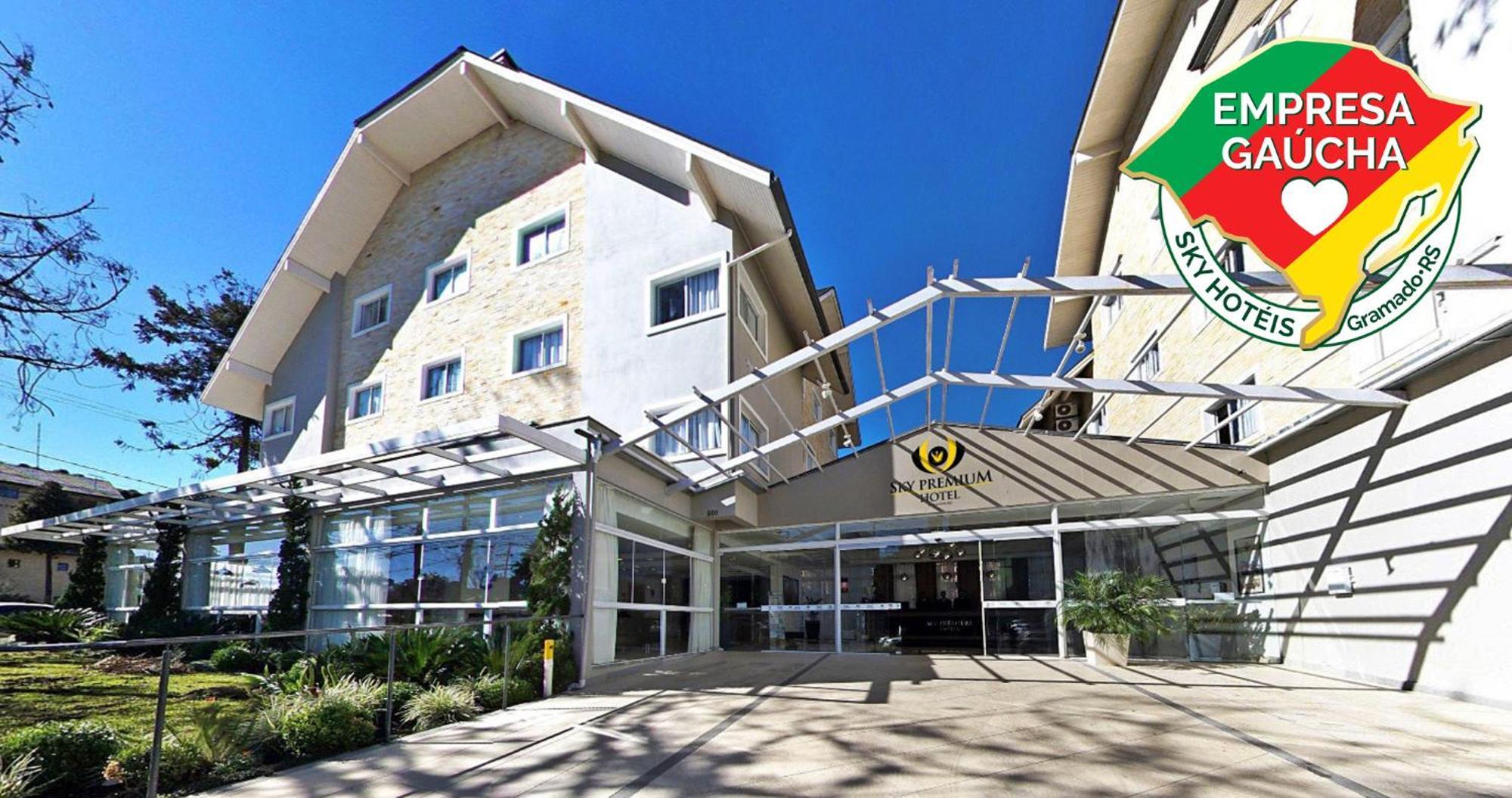 Sky Premium Hotel Gramado - Otima Localizacao Ngoại thất bức ảnh